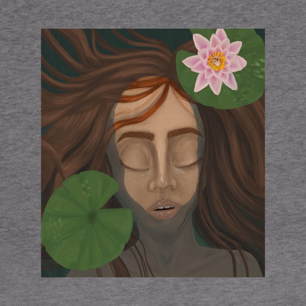 Lotus flower girl - meditation by Ethereal Designs